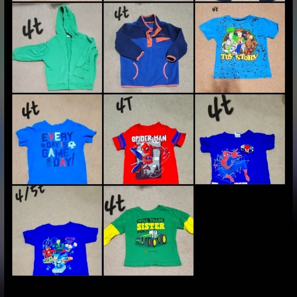 BOYS 4T Lot Of 78 Items - Picture 8 of 8